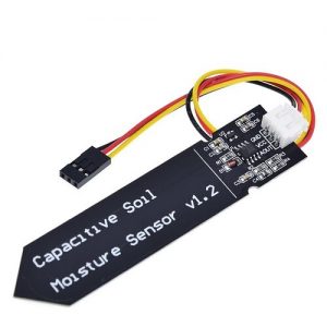 Humedad del suelo “Capacitive Soil Moisture Sensor v1.2” monitorea con Arduino